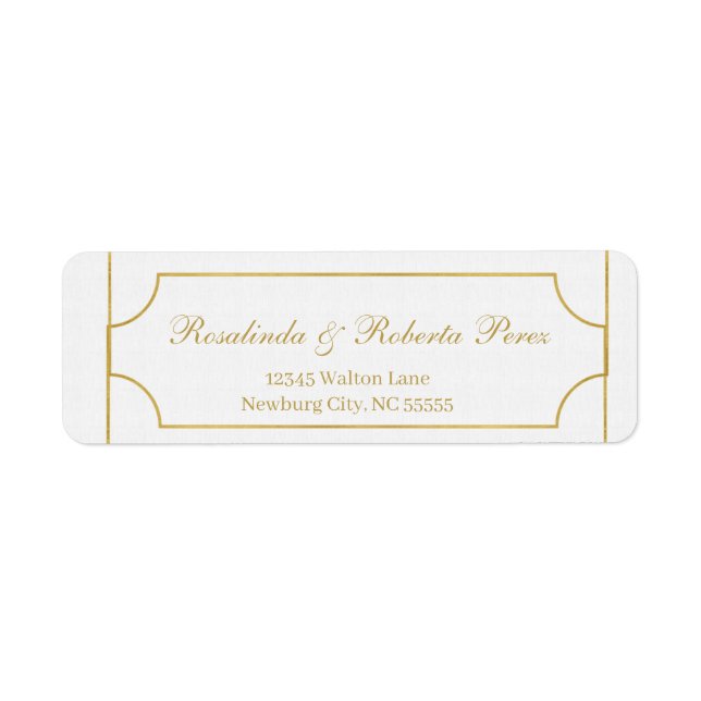 Golden Framed Text with Script and Serif Styles (Front)