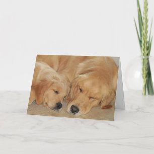 Golden Friends Greeting Card