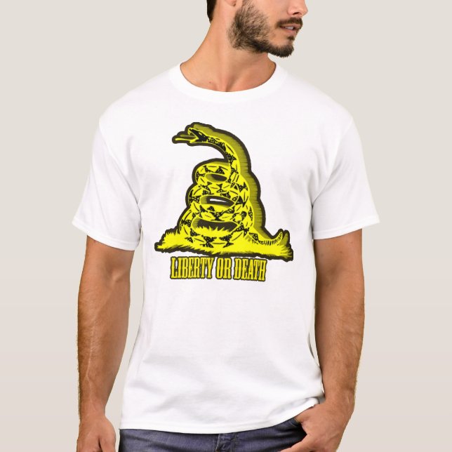 Golden Gadsden Silence is Deadly T-Shirt (Front)