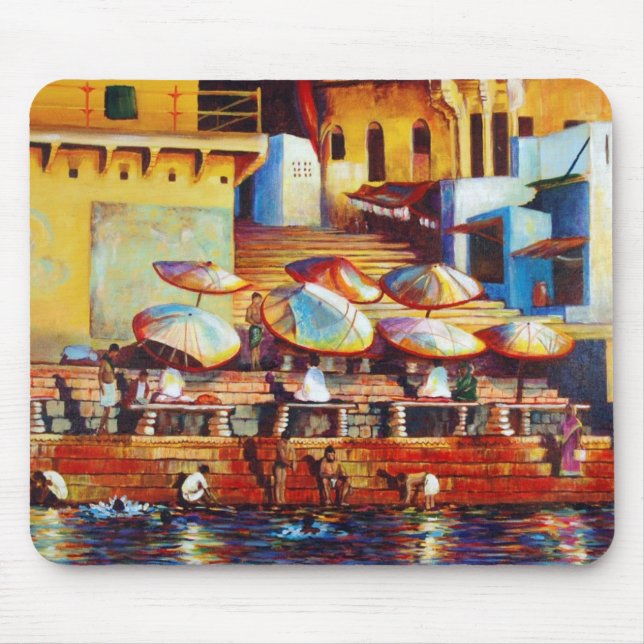 Golden Ganges Mouse Pad (Front)