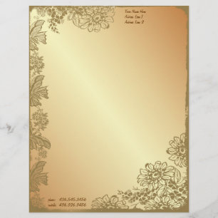 Golden Garden Letterhead