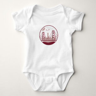 Golden Gate Baby Bodysuit