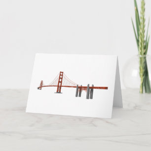 Golden Gate Bridge: 3D Model: Card