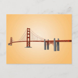 Golden Gate Bridge: 3D Model: Postcard