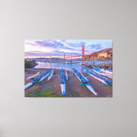 Golden Gate Bridge and Outrigger Canoes