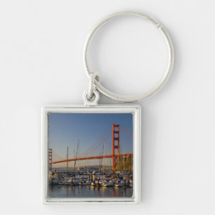 Golden Gate Bridge and San Francisco 2 Keychain