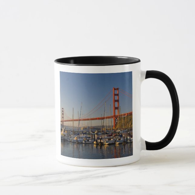 Golden Gate Bridge and San Francisco 2 Mug (Right)