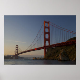 Golden Gate Bridge and San Francisco 3 Poster
