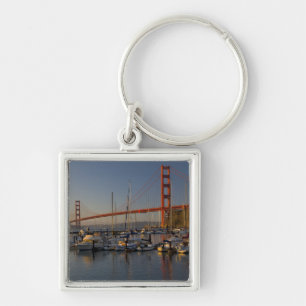 Golden Gate Bridge and San Francisco 4 Keychain