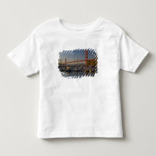 Golden Gate Bridge and San Francisco 4 Toddler T-shirt
