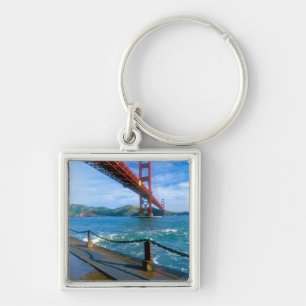 Golden Gate bridge and San Francisco Bay Keychain
