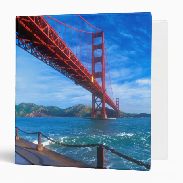 Golden Gate Bridge, California Binder (Front/Inside)