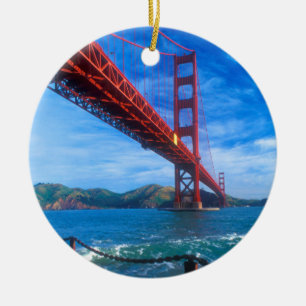 Golden Gate Bridge, California Ceramic Ornament