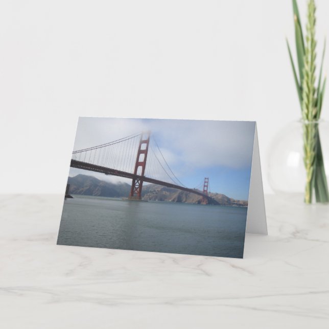 Golden Gate Bridge Card (Front)