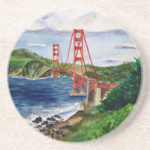 Golden Gate Bridge Drink Coaster