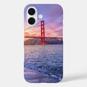 Golden Gate Bridge, famous landmark, iPhone 16 Case
