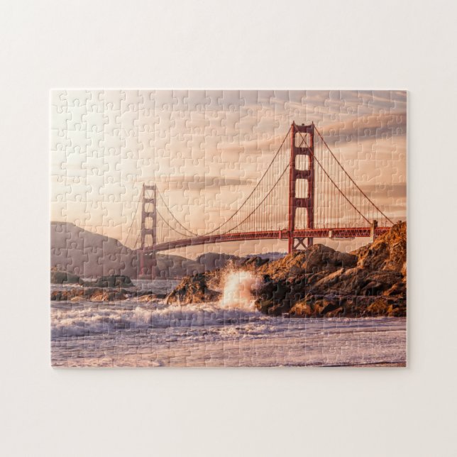 Golden Gate Bridge from Baker Beach Jigsaw Puzzle (Horizontal)