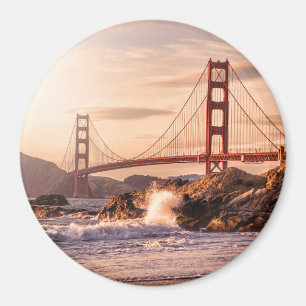 Golden Gate Bridge from Baker Beach Magnet