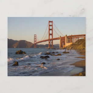 Golden Gate Bridge from Baker Beach Postcard