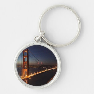 Golden Gate Bridge from Marin headlands Keychain