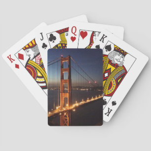 Golden Gate Bridge from Marin headlands Playing Cards