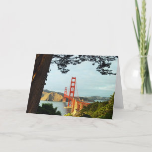 Golden Gate Bridge from the Bluff Card