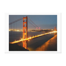 Golden Gate Bridge Gallery Wrapped Canvas