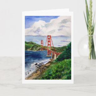 Golden Gate Bridge Greeting Card
