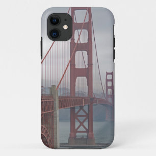 Golden gate bridge in mist. iPhone 11 case
