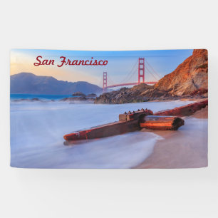Golden Gate Bridge in San Francisco, Baker Beach Banner