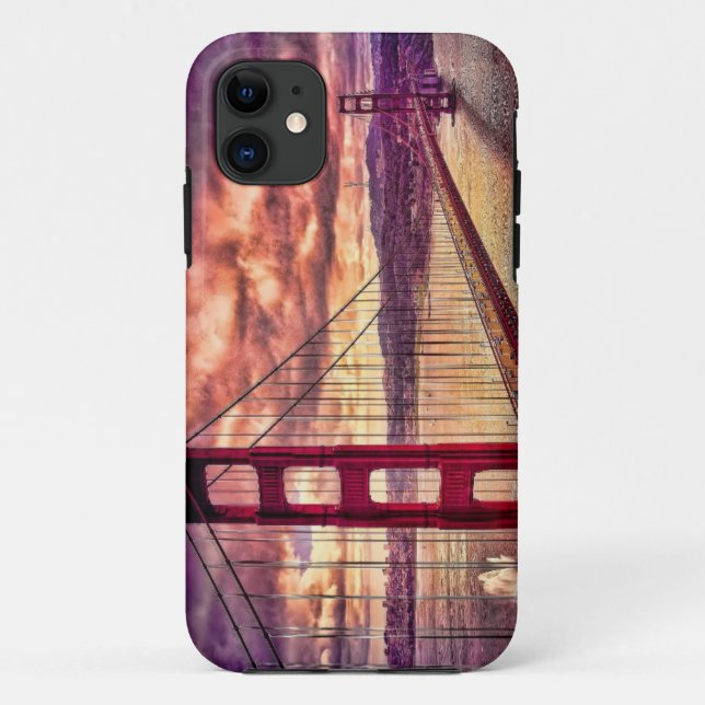 Golden Gate Bridge in San Francisco, California. Case-Mate iPhone Case (Back)