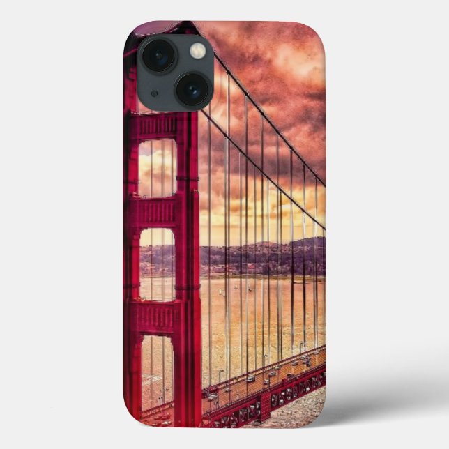 Golden Gate Bridge in San Francisco, California. Case-Mate iPhone Case (Back)