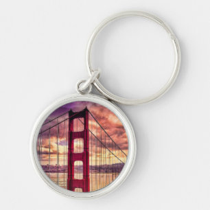 Golden Gate Bridge in San Francisco, California. Keychain