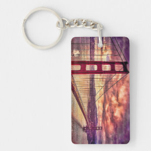 Golden Gate Bridge in San Francisco, California. Keychain