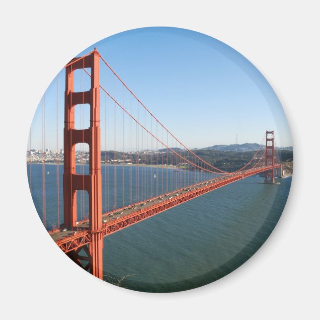 Golden Gate Bridge in San Francisco Magnet (Front)