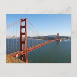 Golden Gate Bridge in San Francisco Postcard