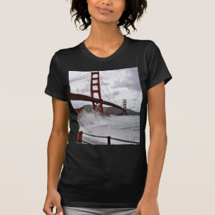 Golden Gate Bridge In San Francisco Seen From Fort T-Shirt