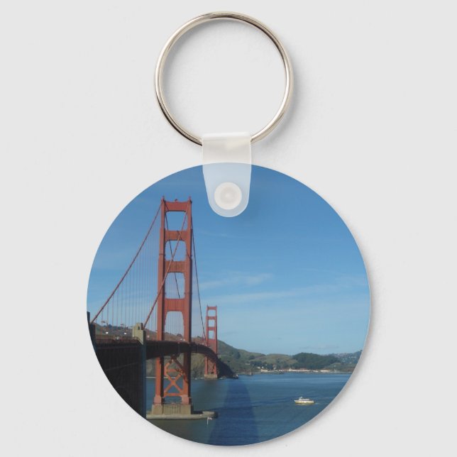 Golden Gate Bridge Keychain (Front)