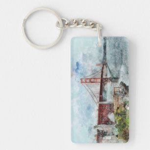 Golden Gate Bridge Keychain