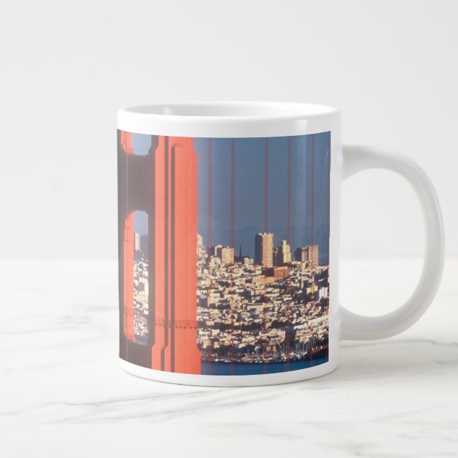 Golden Gate Bridge Large Coffee Mug (Right)