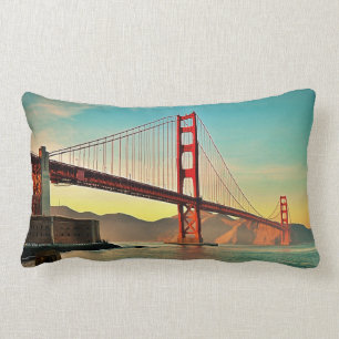 Golden Gate Bridge Lumbar Pillow