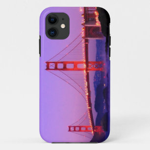 Golden Gate Bridge on Baker Beach at Sundown iPhone 11 Case