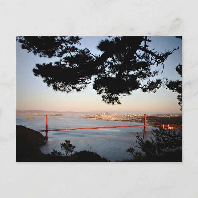 Golden Gate Bridge Postcard (Front)