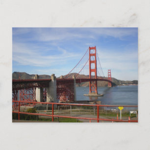 Golden Gate Bridge Postcard