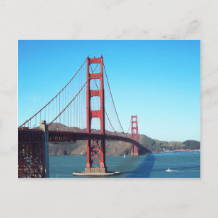 Golden Gate Bridge Postcard