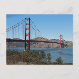 Golden Gate Bridge Postcard