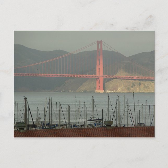 Golden Gate Bridge postcard (Front)