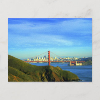 Golden Gate Bridge Postcard