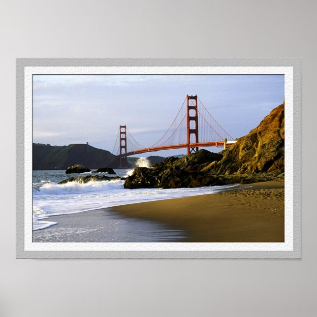 Golden Gate Bridge Poster (Front)
