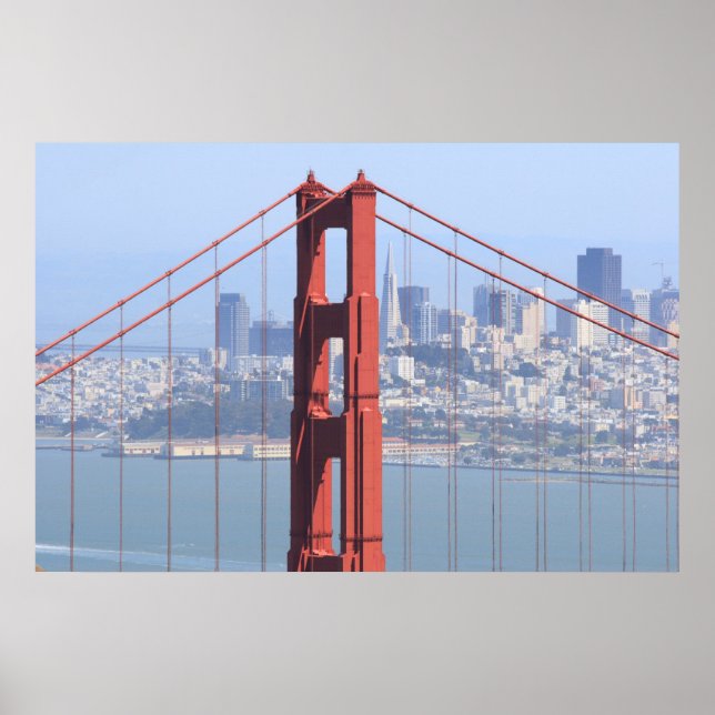 Golden Gate Bridge Poster (Front)